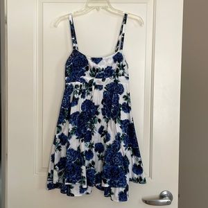 Nordstrom floral dress, brand fire los angles, size M
